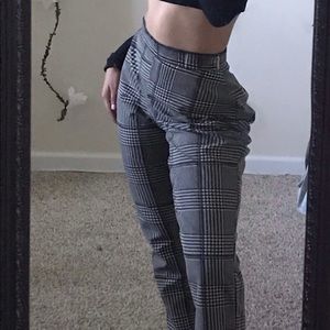 Plaid pants
